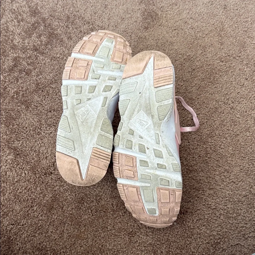 Light Pink Nike Huarache Sneakers